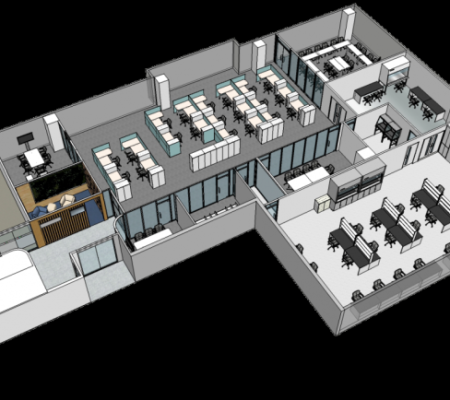 사이언스 스타일, 기능성 인테리어로 완성되는 LAB 실 디자인