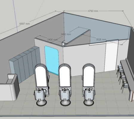 미용실 인테리어의 비밀 무기! 건기넷과 함께하는 차별화된 공간 활용법
