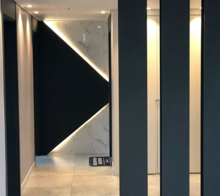 수원 아파트 리모델링의 최상급 혁신: 5성급 호텔의 품격과 포세린타일, 마블타일로 화려한 새로운 공간 창조