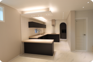 최적 주방 활용으로 새로운 공간 연출, 오산 타운하우스 인테리어 리모델링