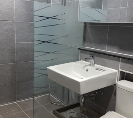 수원 매탄위브하늘체 아파트의 현대적 아름다움이 빛나는 욕실 인테리어 비밀 공개!