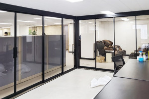 수원 광교 오피스텔: 4연동 슬라이딩 도어로 공간을 넓히다!