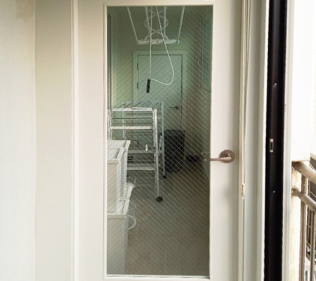 구리시 임창동 건영아파트 베란다, 망입유리로 만드는 모던한 안전 공간!