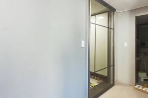 모던한 감성을 담은 평촌 더샵 센트럴 시티: 슬라이드 중문으로 완성한 인테리어 혁신