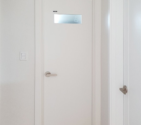 영통구 마젤란 고3 아들을 위한 미스트유리 인테리어: 학원도어 스타일 시공 후기