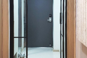 좁은 현관, 넓은 가능성! 태영데시앙 양방향 슬림 중문으로 완벽 변신