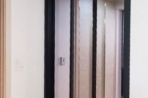 서초구 반포자이 아파트, 초슬림 블랙 브론즈 강화유리 중문으로 세련미 UP!